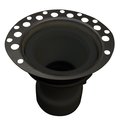 Westbrass Island Drain Assembly for Freestanding Bathtub W/ 2x1-1/2" Adapter ABS Black TC3A TC3A